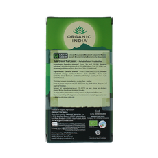 Organic India Tulsi green thee bio 25.00 Zakjes