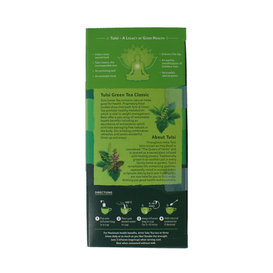 Organic India Tulsi green thee bio 25.00 Zakjes