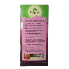 Organic India Tulsi sweet rose thee bio 25 Stuks