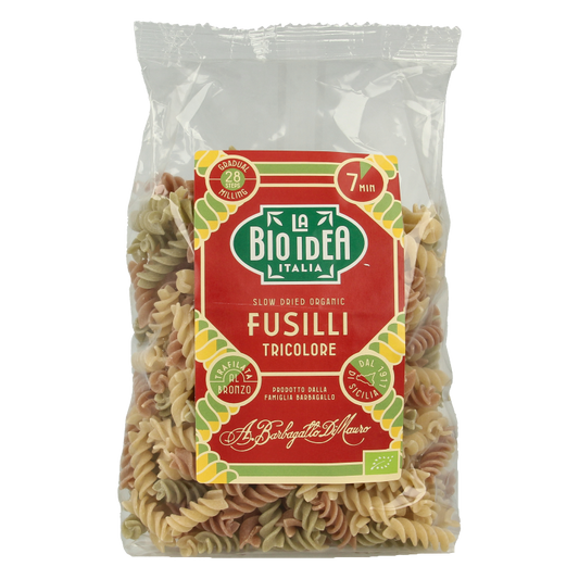 Bioidea Fusilli tricolore spirelli bio 500 Gram