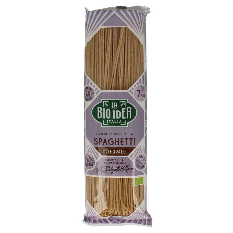 Bioidea Spaghetti volkoren bio 500 Gram