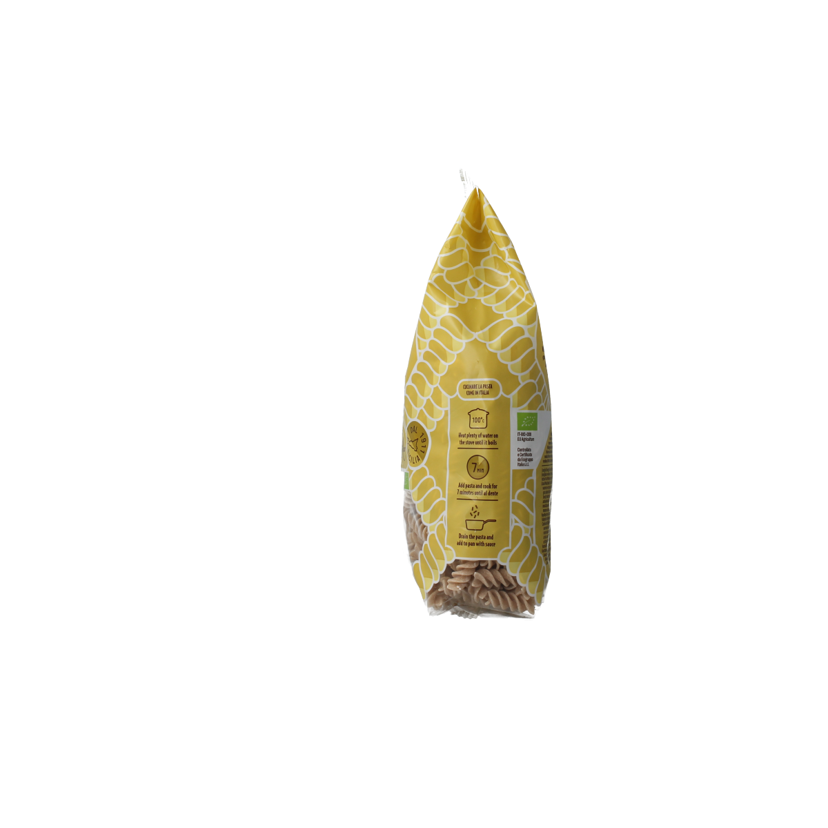 Bioidea Fusilli volkoren spirelli bio 500.00 Gram