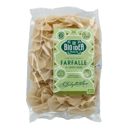 Bioidea Farfalle vlindertjes wit bio 275.00 Gram