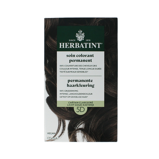 Herbatint 5D licht goudkastanje 170 Milliliter