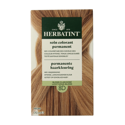 Herbatint 8D Licht goud blond 170 Milliliter