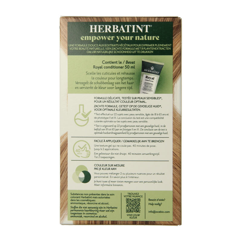 Herbatint 8D Licht goud blond 170 Milliliter