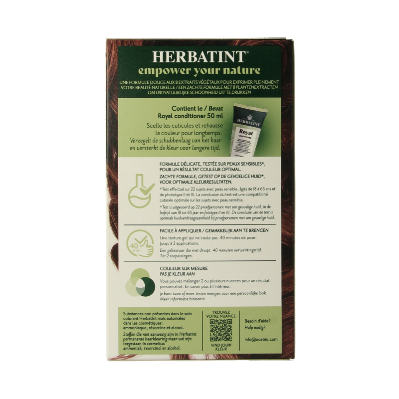 Herbatint 5R Licht koperkastanje 170 Milliliter