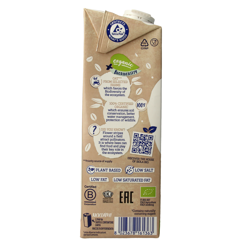 Isola Bio Haverdrank bio 1 Liter