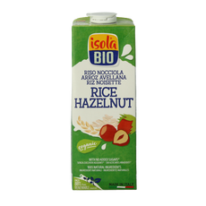 Isola Bio Rijstdrank hazelnoot bio 1.00 Liter