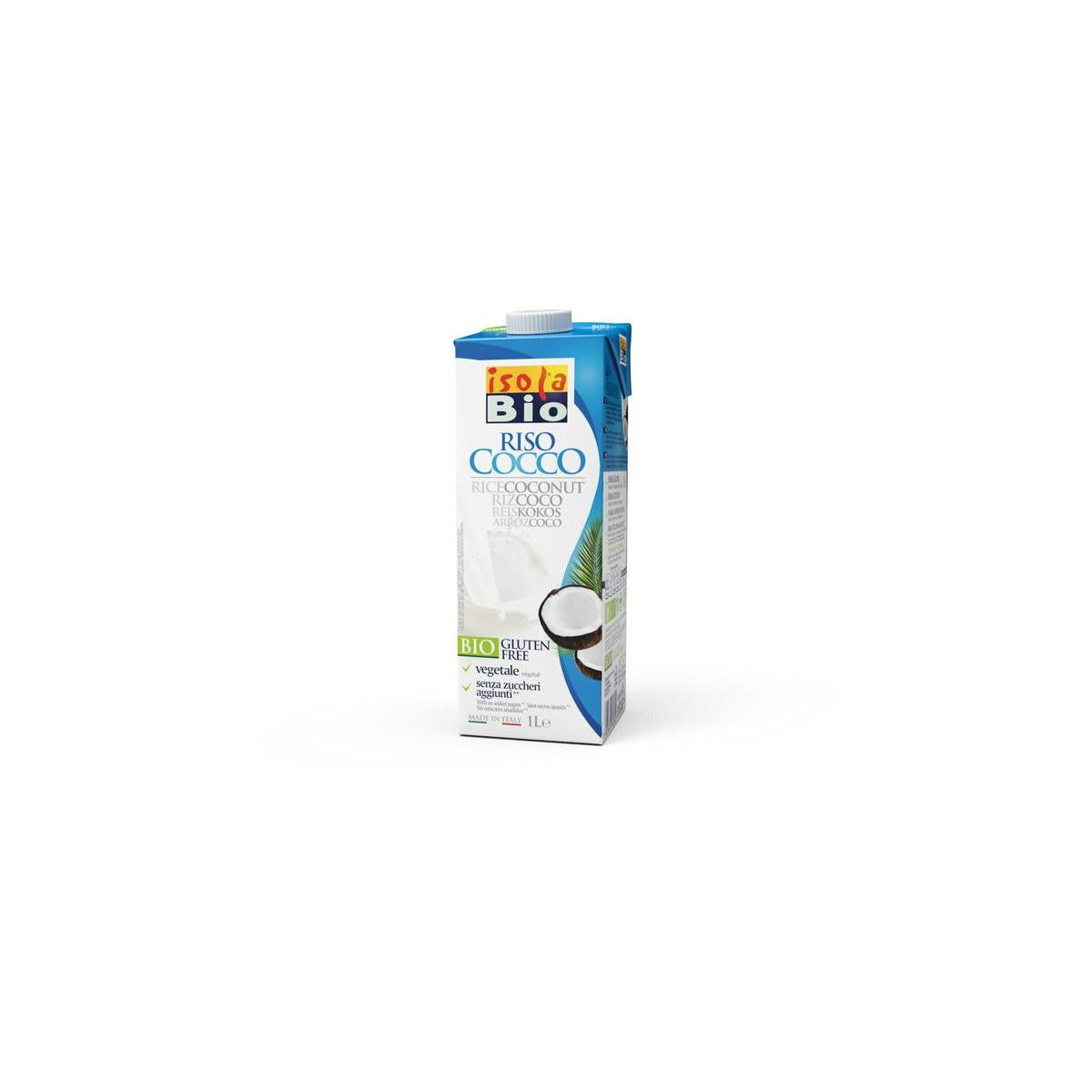 Isola Bio Rijstdrank kokosnoot bio 1.00 Liter