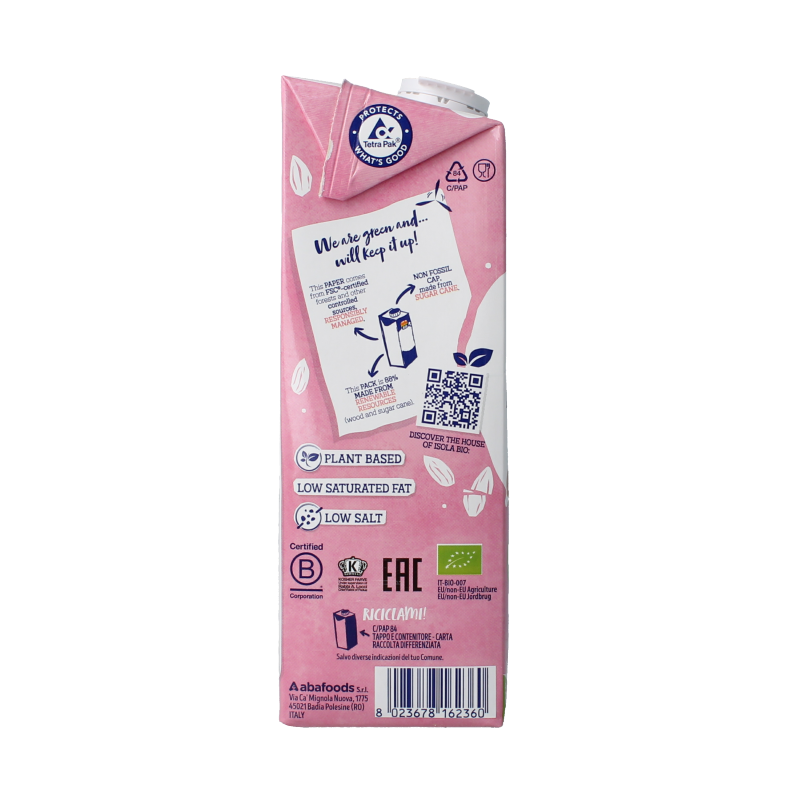 Isola Bio Amandeldrank bio 1 Liter