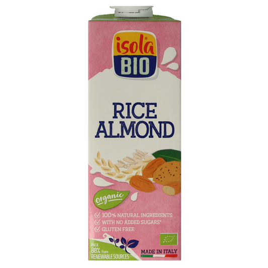 Isola Bio Rijstdrank amandel bio 1.00 Liter
