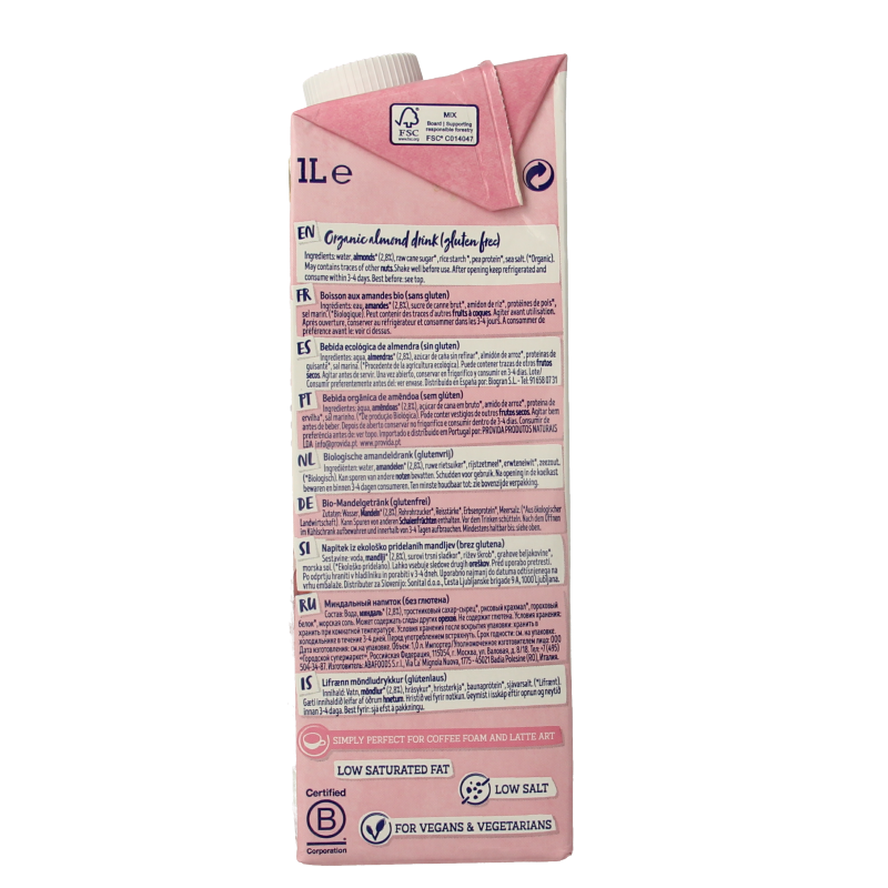 Isola Bio Almond barista bio 1 Liter