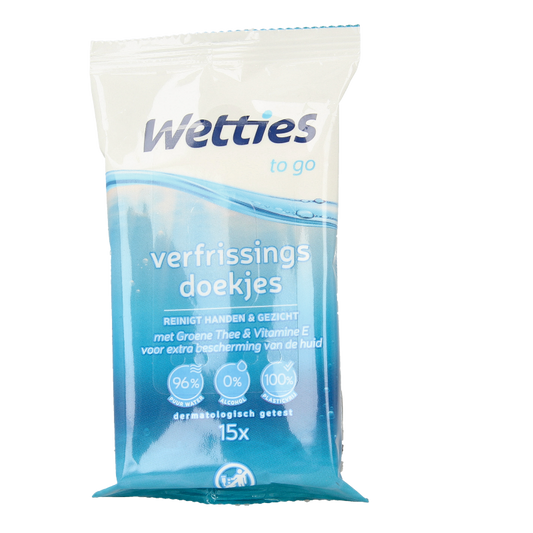 Wetties To go 15 Stuks