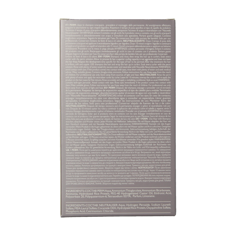 Nouvelle Permanent kit nr 0 2 x 120ml 1 Set