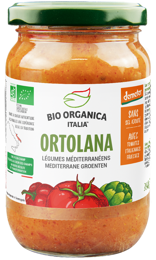 Bio Organica  Pastasaus ortolana demeter 350.00 Gram