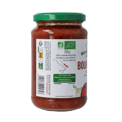 Bio Organica  Pastasaus bolognese plantaardig demeter 350.00 Gram