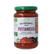 Bio Organica  Pastasaus olijf & kappertjes demeter 350.00 Gram