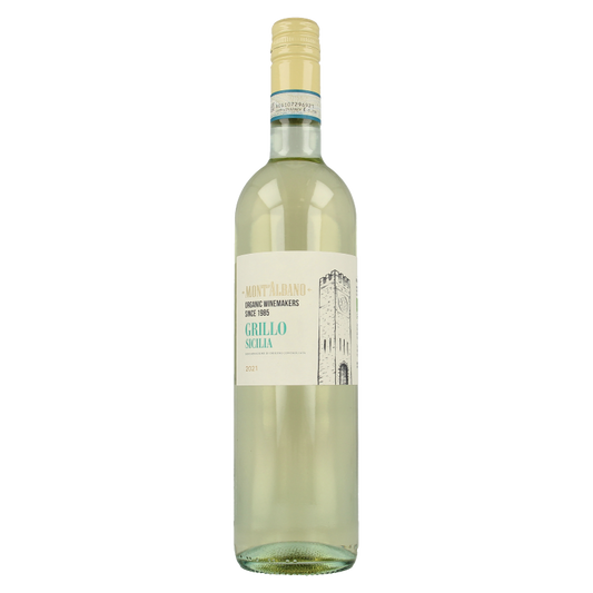 Mont Albano Grillo terre siciliane wit bio 750 Milliliter
