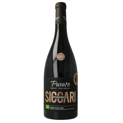 Purato Siccari appassimento terre Siciliane bio 750 Milliliter