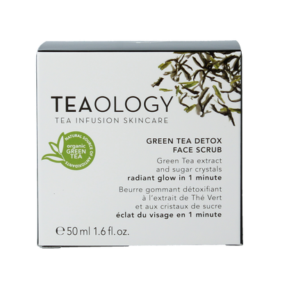 Teaology Green tea detox face scrub 50.00 Milliliter
