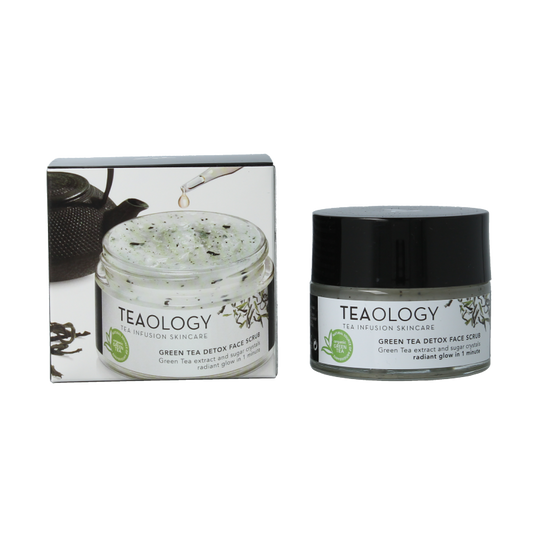 Teaology Green tea detox face scrub 50 Milliliter