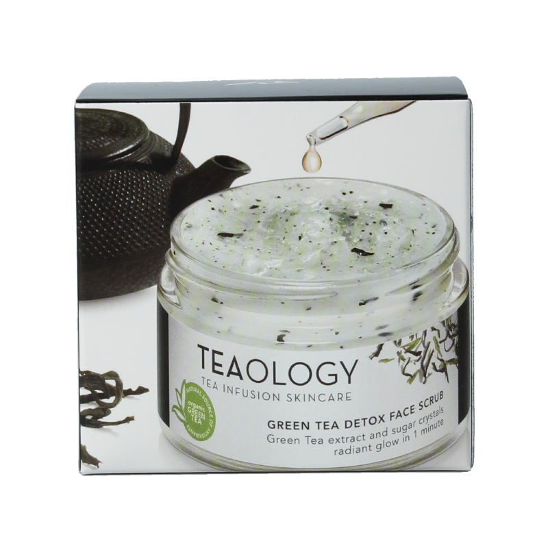 Teaology Green tea detox face scrub 50 Milliliter