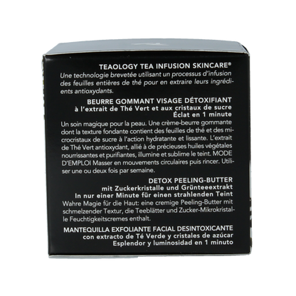 Teaology Green tea detox face scrub 50.00 Milliliter