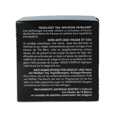 Teaology White tea anti age cream 50.00 Milliliter