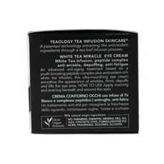 Teaology White tea eye cream 15.00 Milliliter