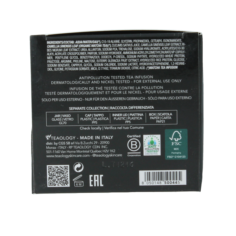 Teaology Matcha fresh cream 50 Milliliter
