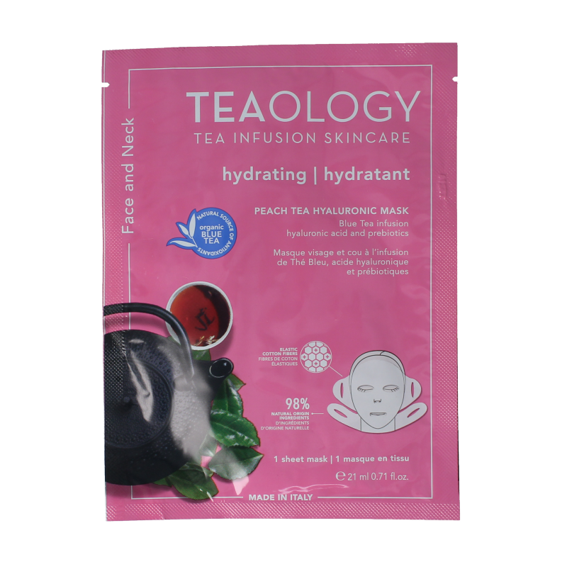 Teaology Peach tea masker hyaluronic 21 Milliliter