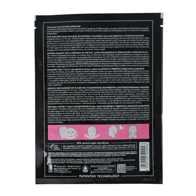 Teaology Peach tea masker hyaluronic 21 Milliliter