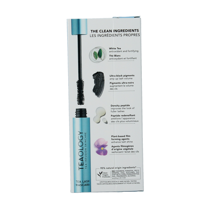Teaology Tea lash peptide volume mascara 9.50 Milliliter