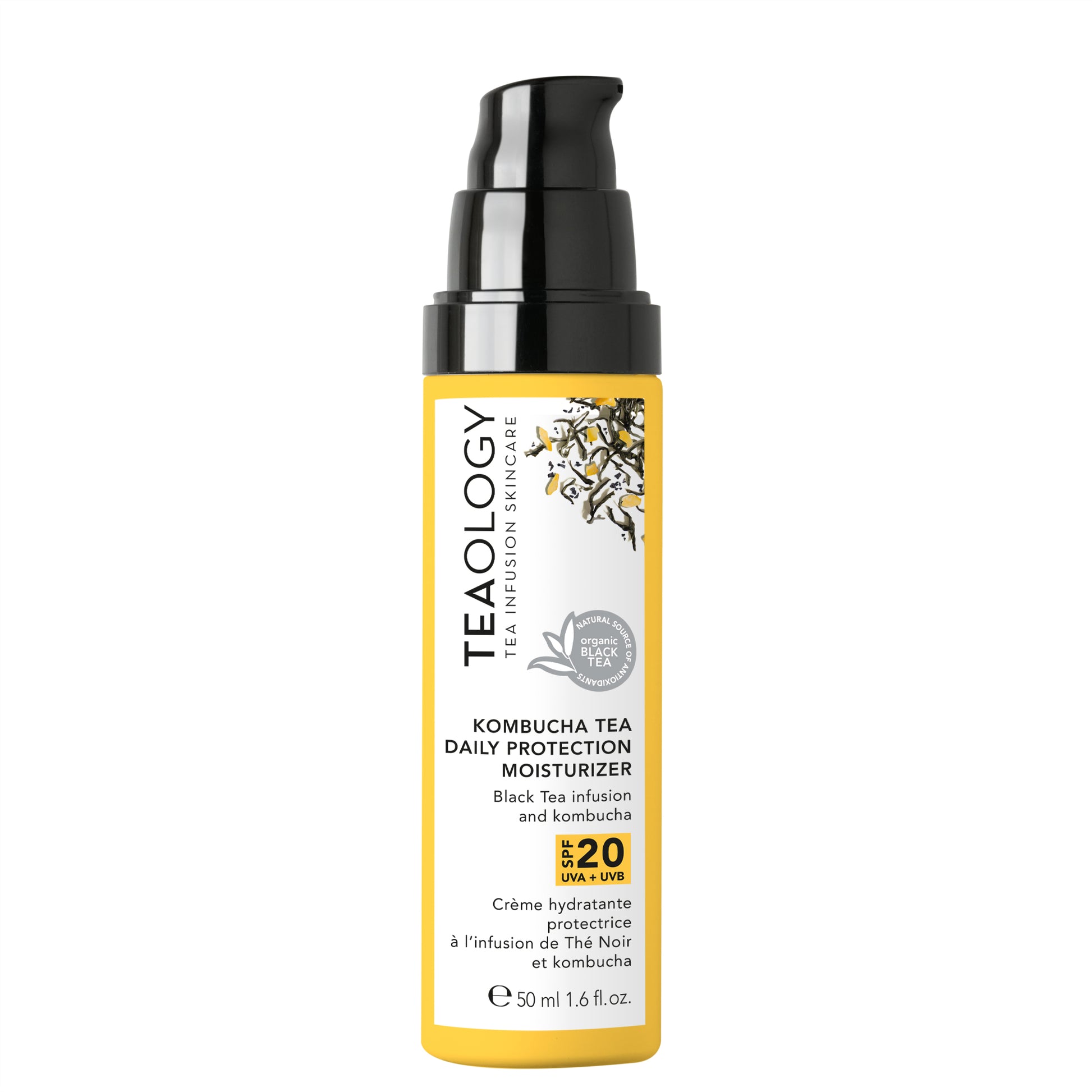 Teaology Kombucha tea moisturizer SPF20 50 Milliliter