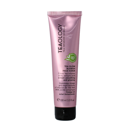 Teaology Tea glow blemish face scrub 100 Milliliter