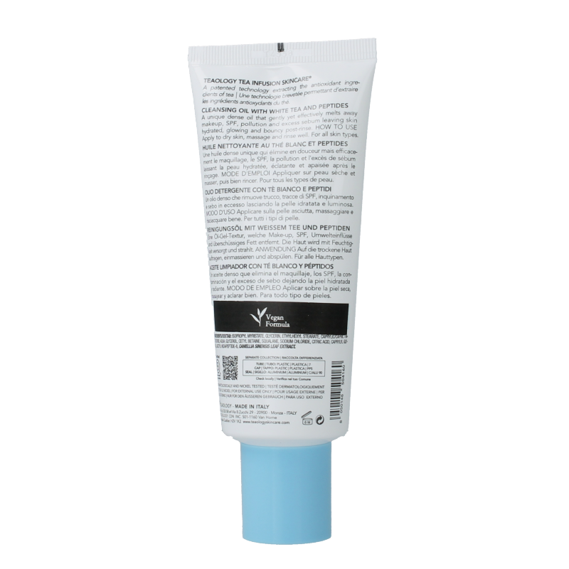 Teaology White tea peptide cleansing oil 100 Milliliter