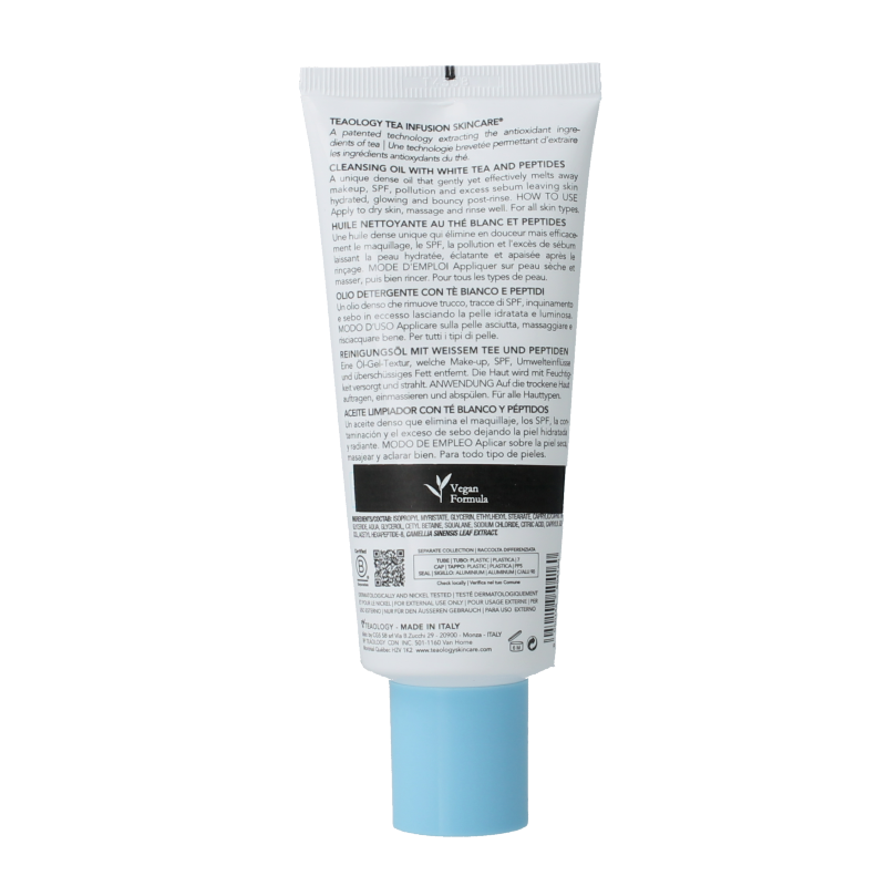 Teaology White tea peptide cleansing oil 100 Milliliter