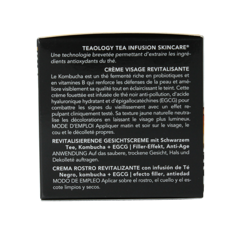 Teaology Kombucha tea revitalizing face cream 50 Milliliter