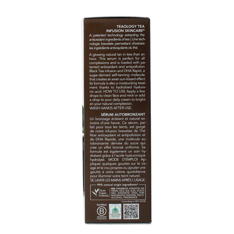 Teaology Bronzing tea drops 30 Milliliter