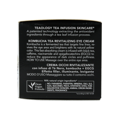 Teaology Kombucha tea revitalizing eye cream 15.00 Milliliter