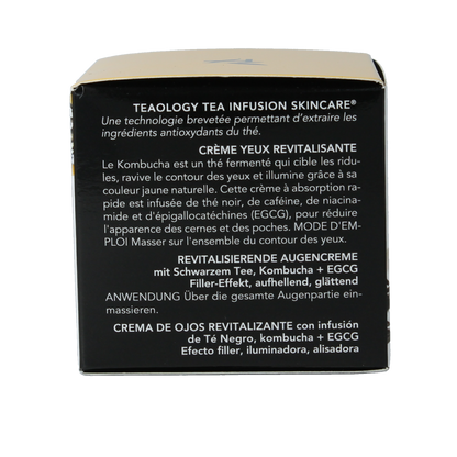 Teaology Kombucha tea revitalizing eye cream 15.00 Milliliter