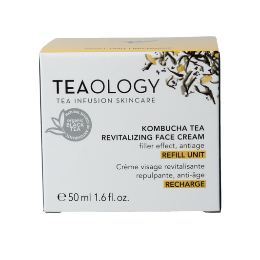 Teaology Kombucha tea revitalizing face cream navul 50 Milliliter
