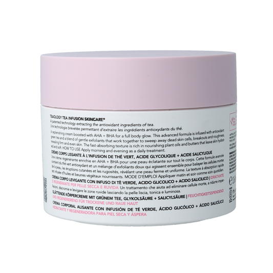 Teaology Green tea glycolic body cream 260.00 Gram