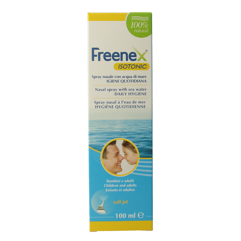 Freenex Seawater isotonic nasal spray 100 Milliliter