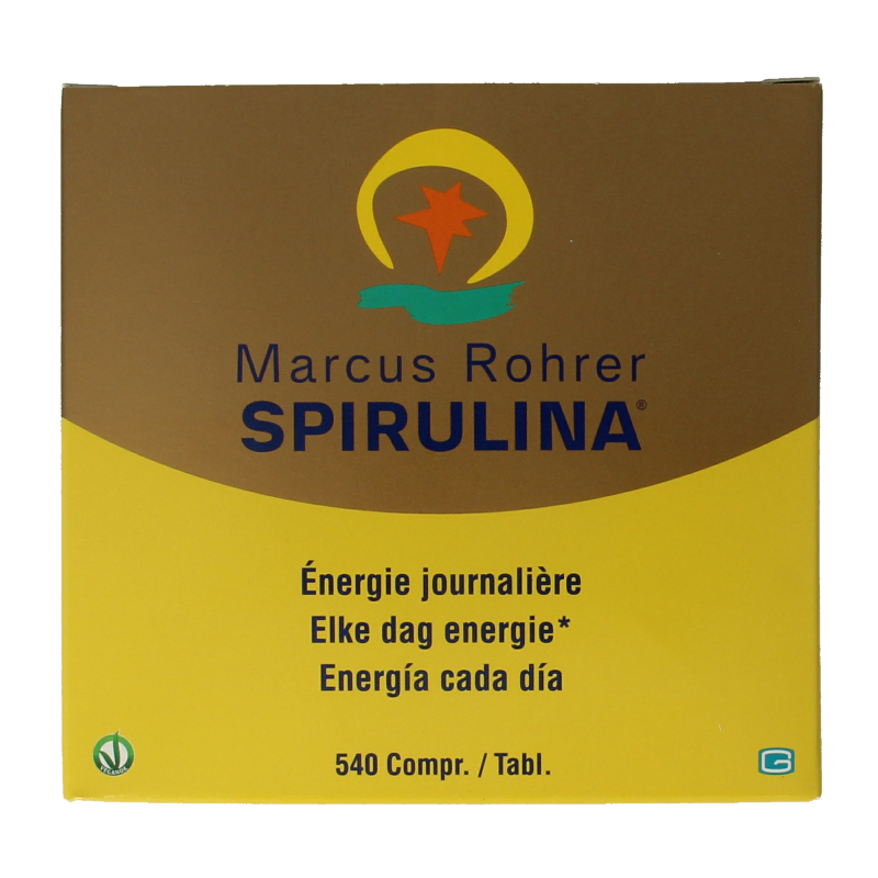 Marcus Rohrer Spirulina navul 540 Tabletten