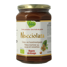 Nocciolata Chocolade hazelnootpasta bio 650.00 Gram
