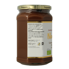 Nocciolata Chocolade hazelnootpasta bio 650.00 Gram