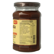 Nocciolata Hazelnootpasta zonder melk bio 250.00 Gram
