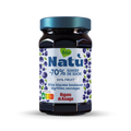 Natu Wilde blauwe bosbessenjam bio 240 Gram